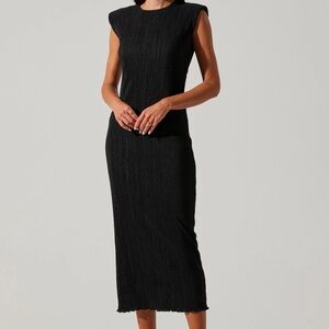 Plissé Maxi Dress by ASTR the Label